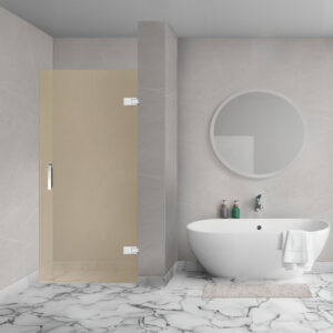 Aqua Vista Galatina Nisdeur - 100x200cm - excl. montageset - champagne glas R-GS-LX-C100-CG