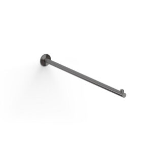 Clou Kaldur handdoekrek recht gunmetal geborsteld PVD CL/09.05058.84