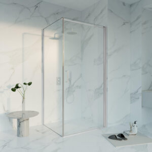 Fortifura Galeria Douchecabine - 100x100x200 - Profiel - veiligheidsglas - anti kalk - chroom SW1122490 SW797915 SW797904