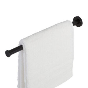 Geesa Nemox Handdoekrek 1 arm Zwart 916519-06