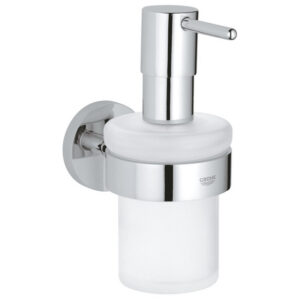 GROHE Essentials Zeepdispenser - 160ml - met houder - wandmontage - chroom 40448001