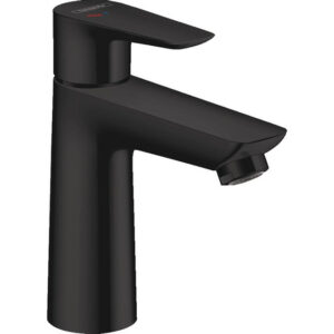 Hansgrohe Talis E wastafelkraan 110 CoolStart met waste mat zwart 71713670