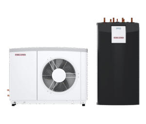 Stiebel Eltron lucht water warmtepomp WPL 09 ACS classic compact Set 1.1