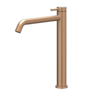 IVY Bond Wastafelmengkraan - opbouw - verhoogd - coldstart - Geborsteld mat koper PVD 6100205