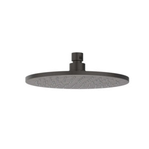 IVY Hoofddouche - medium - 20cm - antikalk nozzels - RVS316 - geborsteld carbon black PVD 6900664