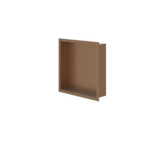 IVY Inbouwnis - 30x30x7.5cm - Geborsteld mat koper PVD 6500705