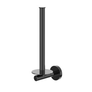 IVY Reserverolhouder - wand model - 2 rollen - Zwart chroom PVD 6500407