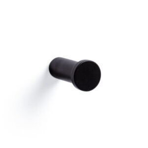 Ozean Eternal Handdoekhaak - enkel - rond - mat zwart SW209321