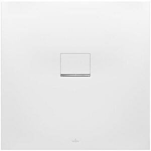 Villeroy & Boch Squaro Infinity kunststof douchebak - quaryl vierkant 90x90x4cm - mat wit udq9090sqi1v-rw