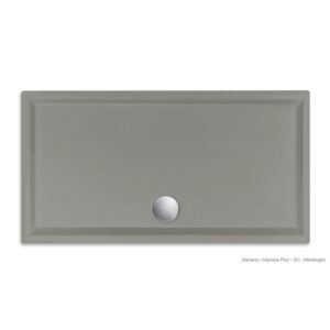 Xenz Mariana douchebak - 120x80x7 - Acryl - cement 6839-06