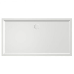 Xenz Mariana douchebak - 150x80x7 - Acryl - wit 6866-01